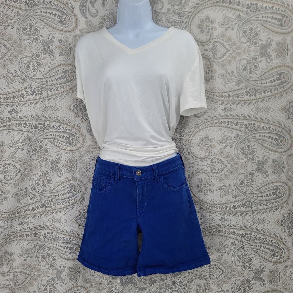Pilcro and the Letterpress women's denims shorts blue Size 27 stretch fit beachy